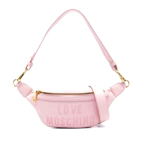 Love Moschino Bauchtasche für Damen, Puder, Einheitsgröße von Love Moschino