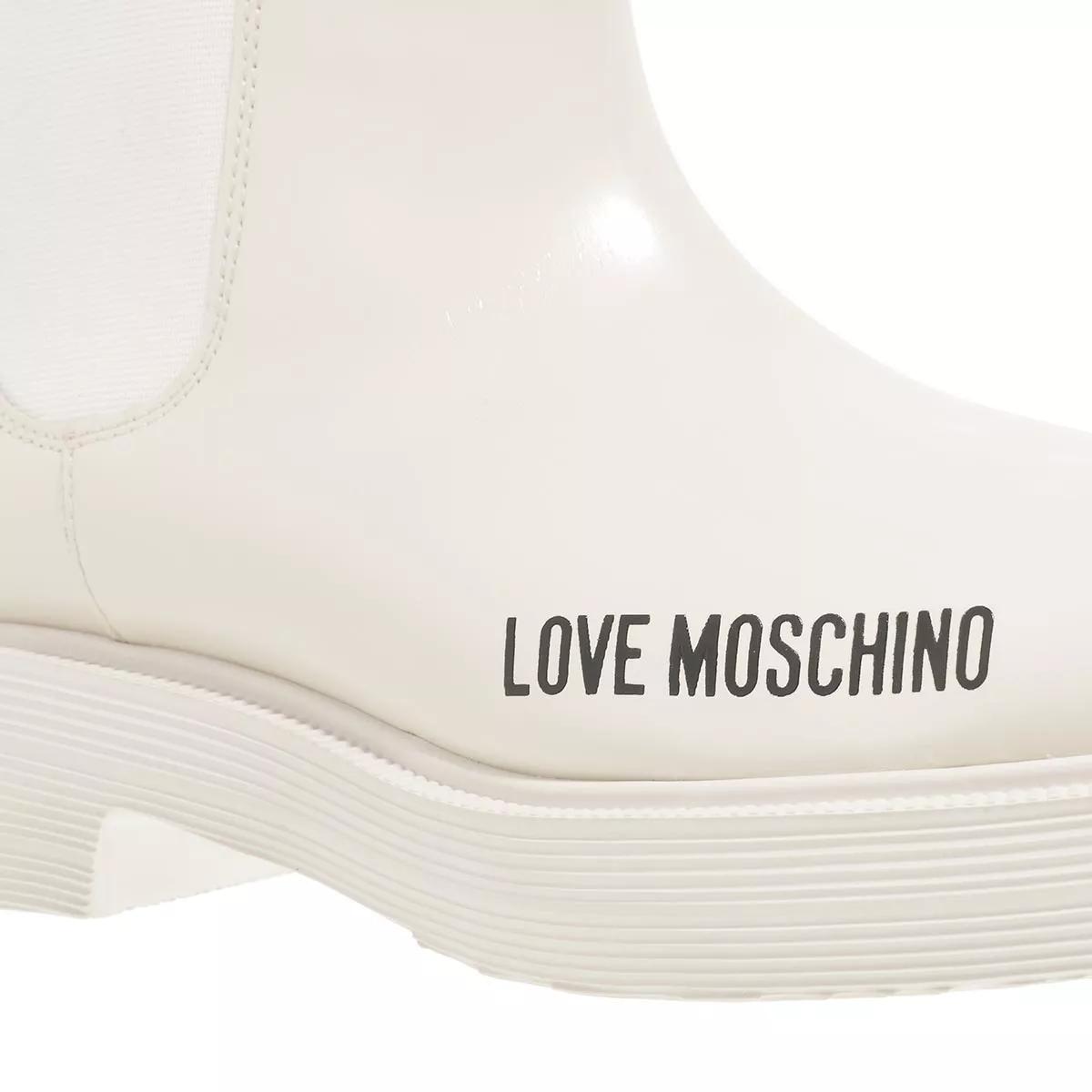 Love Moschino Boots & Stiefeletten - Sca.Nod.City40 Vit.Abrasivato - Gr. 36 (EU) - in Creme - für Damen von Love Moschino