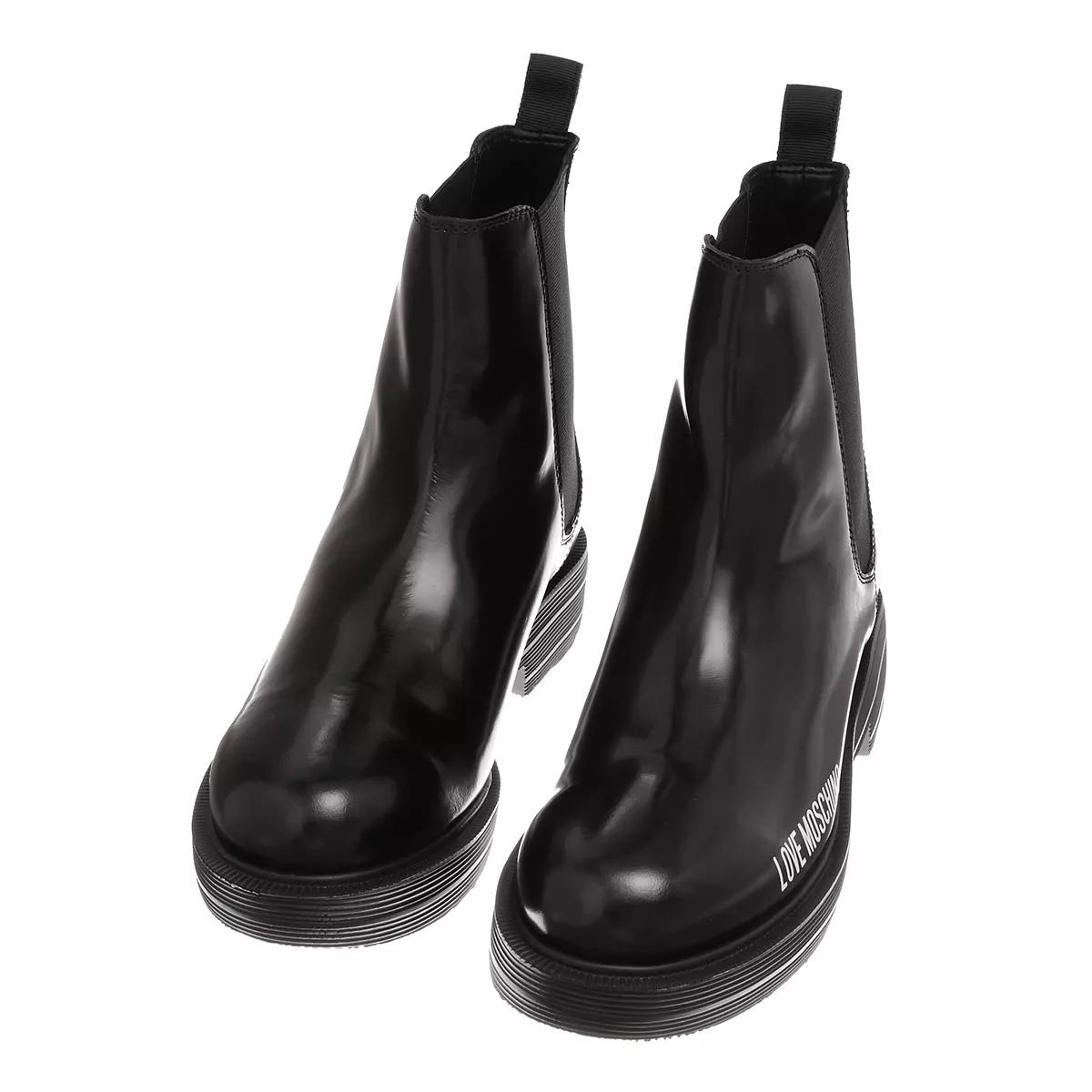 Love Moschino Boots & Stiefeletten - Sca.Nod.City40 Vit.Abrasivato - Gr. 38 (EU) - in Schwarz - für Damen von Love Moschino
