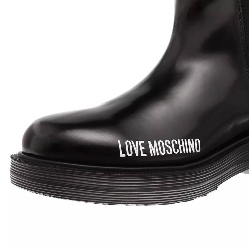 Love Moschino Boots & Stiefeletten - Sca.Nod.City40 Vit.Abrasivato - Gr. 38 (EU) - in Schwarz - für Damen von Love Moschino