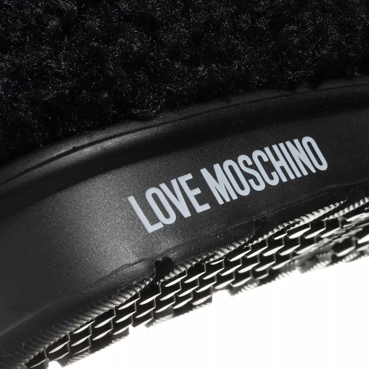 Love Moschino Boots & Stiefeletten - St.Ttod.Winter30 Curly Pl - Gr. 39 (EU) - in Schwarz - für Damen von Love Moschino