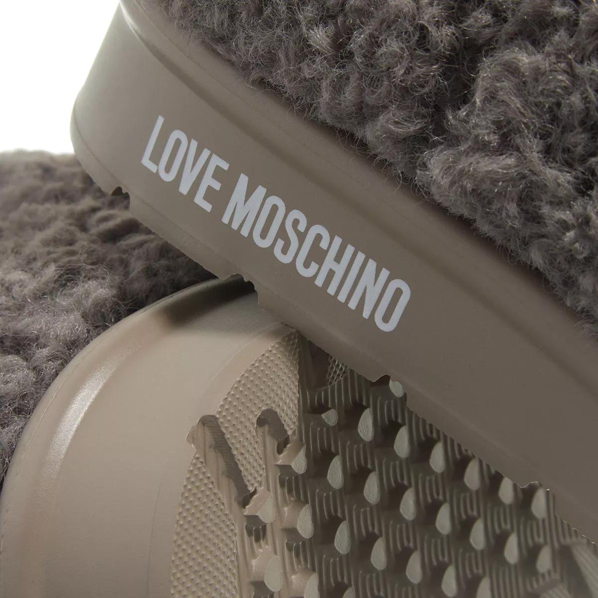 Love Moschino Boots & Stiefeletten - St.Ttod.Winter30 Curly Pl Grigio - Gr. 38 (EU) - in Grau - für Damen von Love Moschino