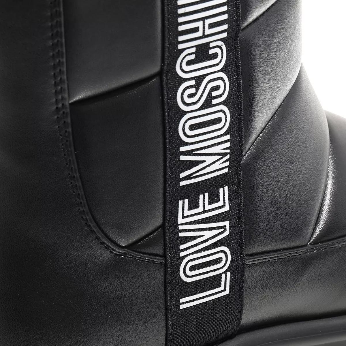 Love Moschino Boots & Stiefeletten - St.Ttod.Winter30 Soft Pu - Gr. 37 (EU) - in Schwarz - für Damen von Love Moschino