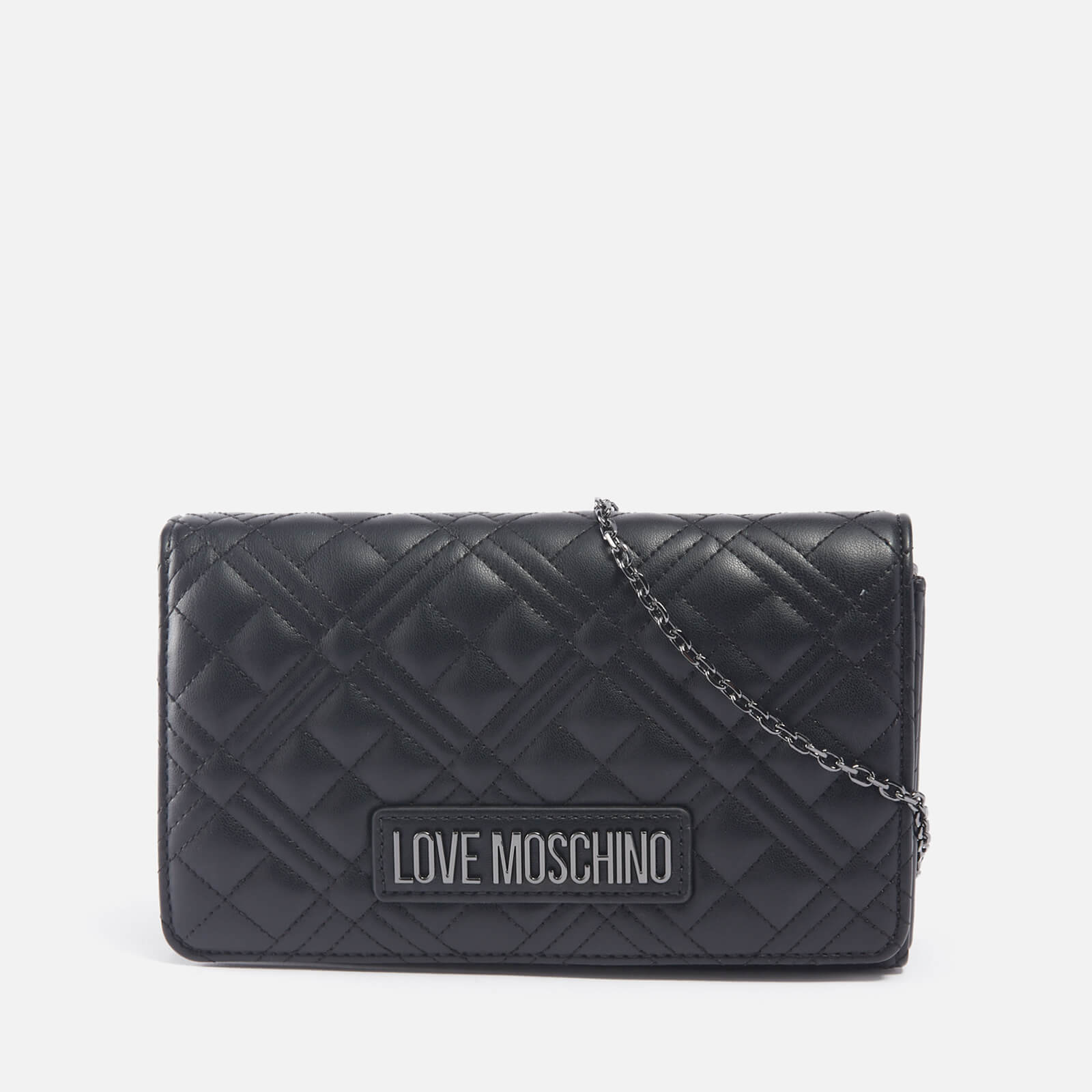 Love Moschino Borsa Quilted Faux Leather Crossbody Bag von Love Moschino