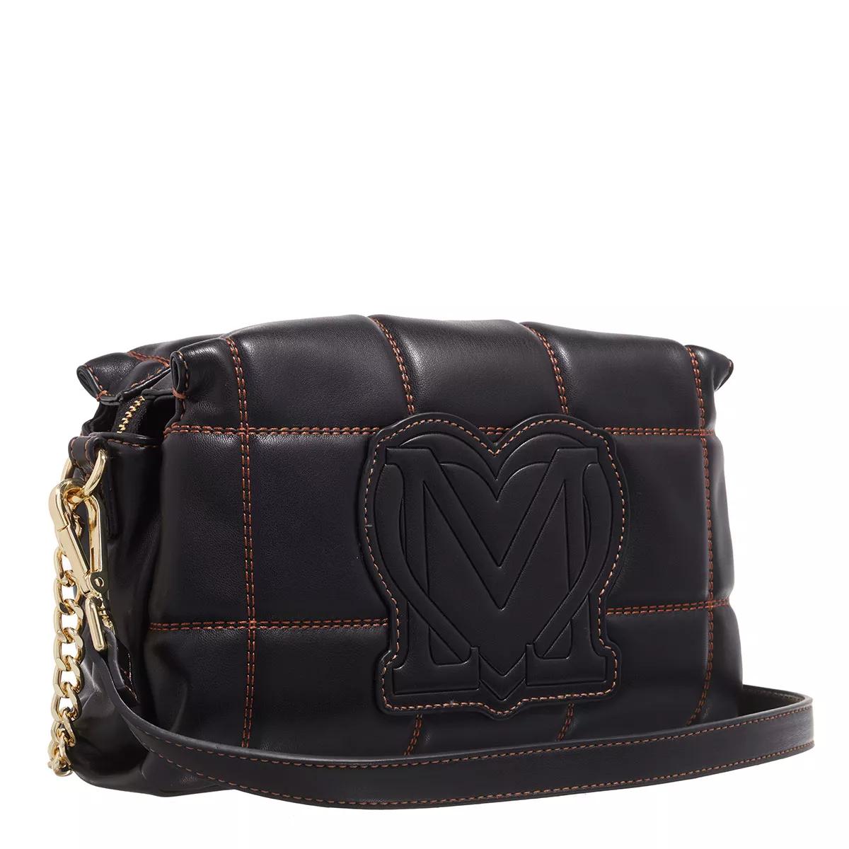 Love Moschino Crossbody Bags - Embroidery Quilt - Gr. unisize - in Schwarz - für Damen von Love Moschino