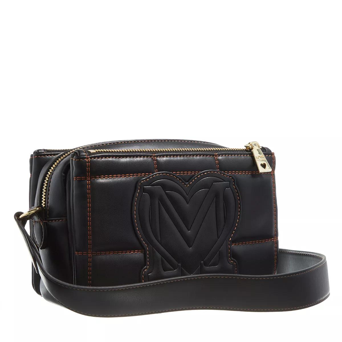 Love Moschino Crossbody Bags - Embroidery Quilt - Gr. unisize - in Schwarz - für Damen von Love Moschino