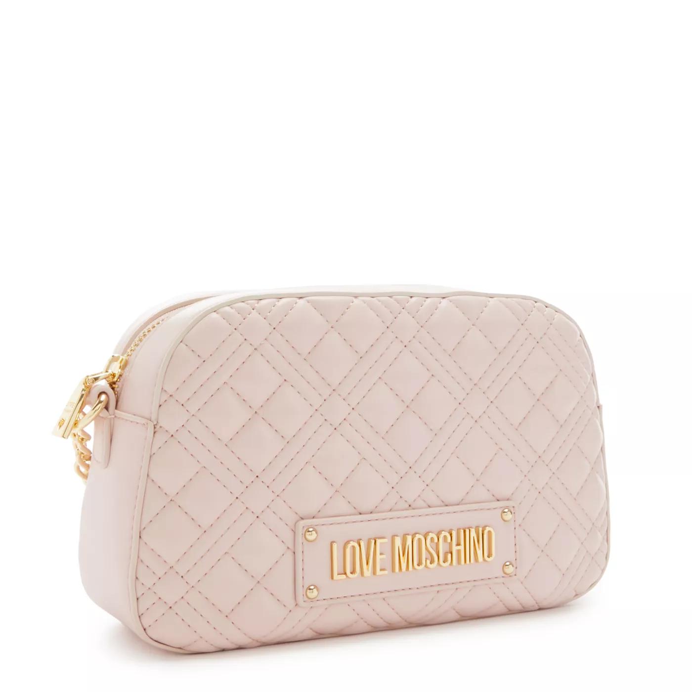 Love Moschino Crossbody Bags - Love Moschino Quilted Bag Rosa Umhängetasche JC401 - Gr. unisize - in Gold - für Damen von Love Moschino