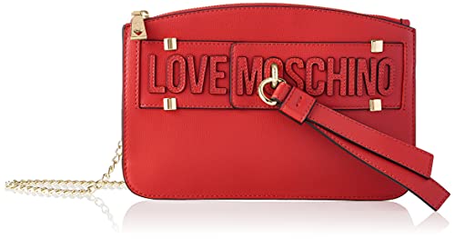 Love Moschino Damen, Umhängetasche, Frühling Sommer Kollektion 2021, rot von Love Moschino