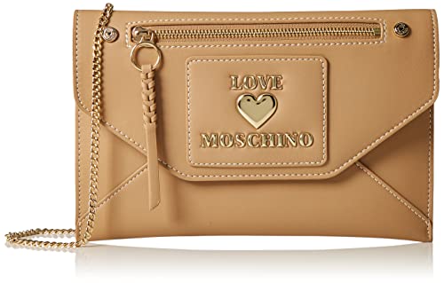 Love Moschino Damen BORSA A SPALLA Umhängetasche, Nude von Love Moschino