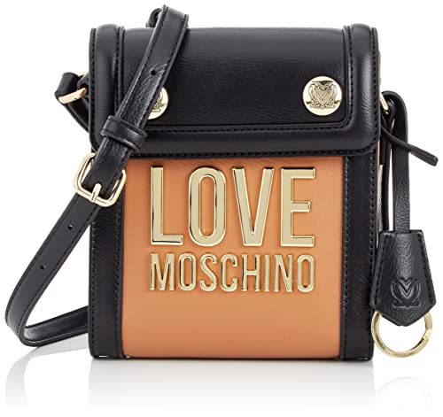 Love Moschino, Schultertasche für Damen., Leder von Love Moschino