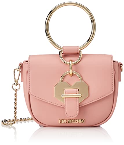 Love Moschino Damen Borsa a Spalla Umhängetasche, Rose von Love Moschino