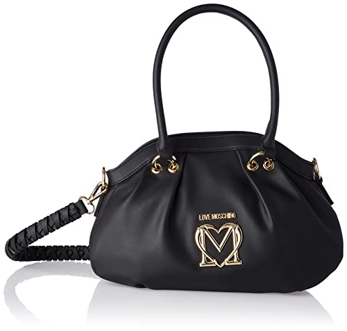 Love Moschino Damen Schultertasche, Schwarz von Love Moschino