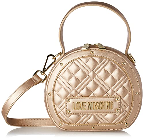 Love Moschino Damen Schultertasche, Stahlgrau von Love Moschino