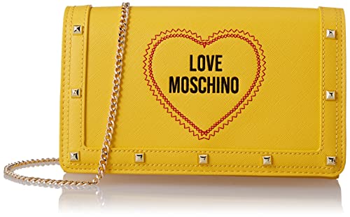 Love Moschino Damen BORSA A SPALLA Umhngetasche, gelb von Love Moschino