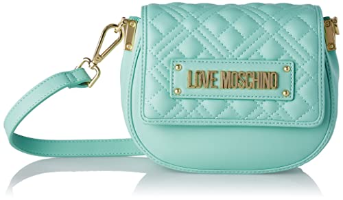 Love Moschino Damen Schultertasche, grün von Love Moschino