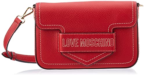 Love Moschino Damen BORSA A SPALLA Umhngetasche, rot von Love Moschino