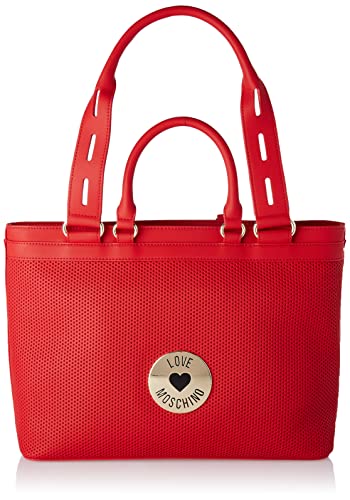 Love Moschino Damen Borsa a Spalla Umhängetasche, rot von Love Moschino