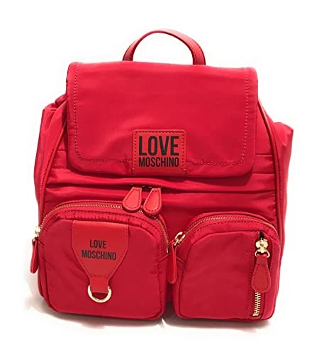 Love Moschino Damen Schultertasche, rot von Love Moschino