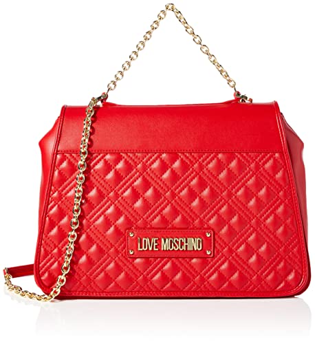 Love Moschino Damen Borsa a Spalla Umhängetasche, Rosso von Love Moschino