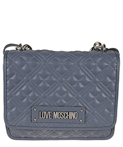 Love Moschino damen Schultertasche light blue von Love Moschino