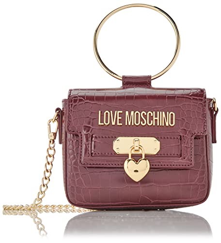 Love Moschino Damen Borsa Pu St.Croco Viola Umhngetasche, violett von Love Moschino