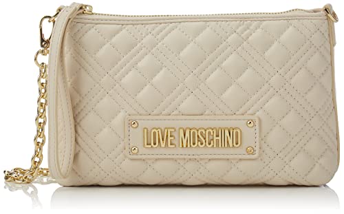 Love Moschino Damen Borsa Quilted Pu Avorio Umhngetasche, Elfenbein von Love Moschino