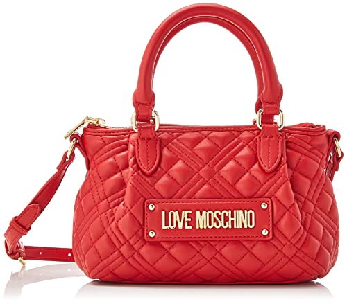 Love Moschino Damen Borsa Quilted Pu Rosso Umhngetasche, Denimblau von Love Moschino