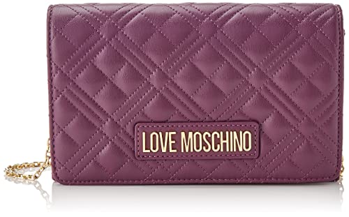 Love Moschino Damen Borsa Quilted Pu Viola Umhngetasche, violett von Love Moschino