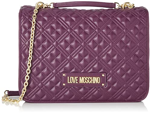 Love Moschino Damen Borsa Quilted Pu Viola Umhngetasche, violett von Love Moschino