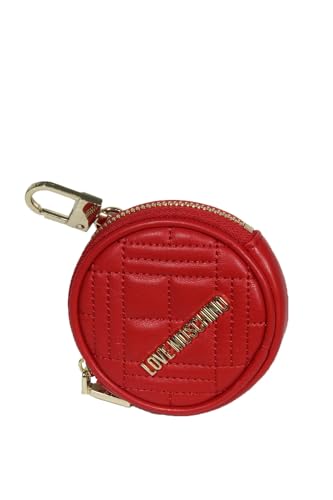 Love Moschino Damen COMPLEMENTI PELLETTERIA Lederwaren ERGÄNZUNGEN, Rosso, Einheitsgröße von Love Moschino