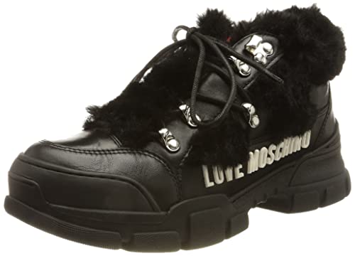 Love Moschino Damen Collezione Autunno Inverno 2021 Sneaker, Schwarz, 37 EU Love Moschino Damen Collezione Autunno Inverno 2021 Sneaker, Schwarz, 37 EU von Love Moschino