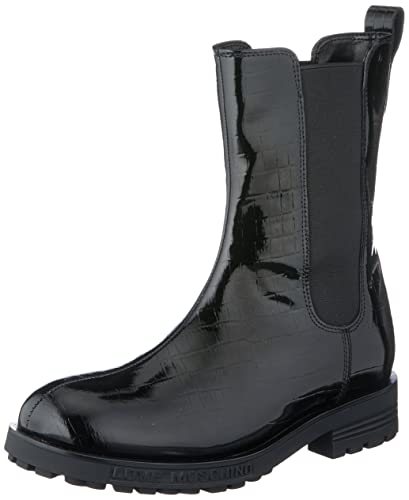 Love Moschino Damen Collezione Autunno Inverno 2021 Stiefelette, Schwarz, 39 EU Love Moschino Damen Collezione Autunno Inverno 2021 Stiefelette, Schwarz, 39 EU von Love Moschino