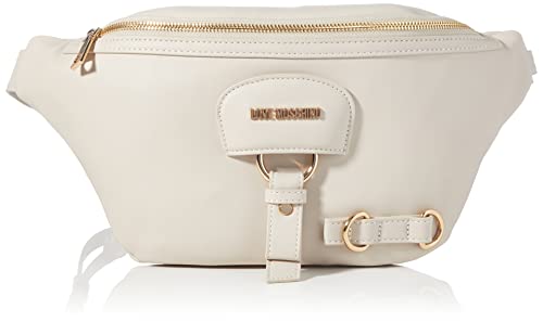 Love Moschino Damen Kollektion Herbst Winter 2021 Schultertasche, Weiß von Love Moschino