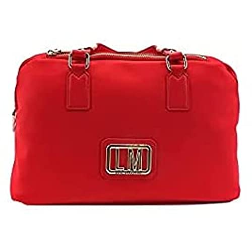 Love Moschino Damen Kollektion Herbst Winter 2021 Schultertasche, rot von Love Moschino