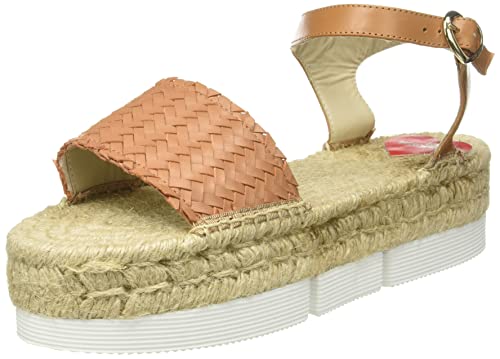 Love Moschino Damen Espadrillas Fahrer-Slipper, Leder, 35 EU von Love Moschino