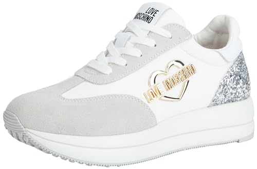 Love Moschino Damen JA15074G1I Sneakers, Mehrfarbig, 36 EU von Love Moschino