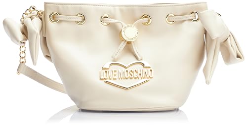 Love Moschino Damen JC4206PP1I MINIBAG, Weiß von Love Moschino