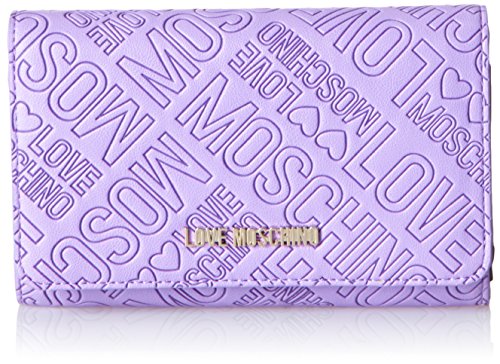 Love Moschino Damen JC5505 Geldbörse Violett (lavender) von Love Moschino