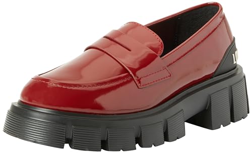 Love Moschino Damen Fahrer-Slipper, Bordeaux, 35 EU von Love Moschino