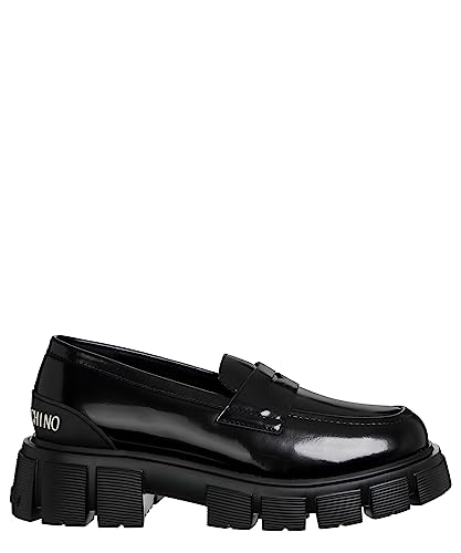 Love Moschino Damen Mokassins Black 38 EU von Love Moschino