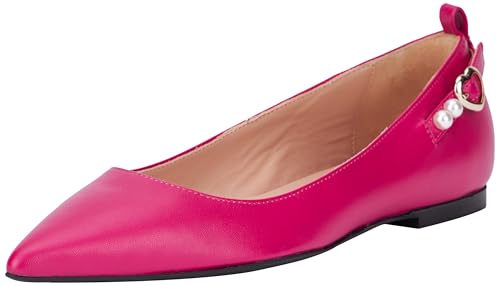 Love Moschino Damen Ja11021g1lie0626 Ballerina, Magenta, 36 EU von Love Moschino