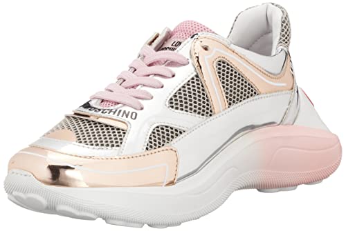 Love Moschino Damen Ja15016g1giq101b40 W.Sneakers, Mehrfarbig, 40 EU von Love Moschino