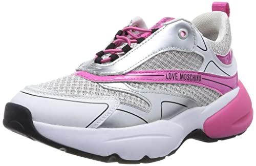 Love Moschino Damen Ja15025g1giq601b35 W.Sneakers, Mehrfarbig, 35 EU von Love Moschino