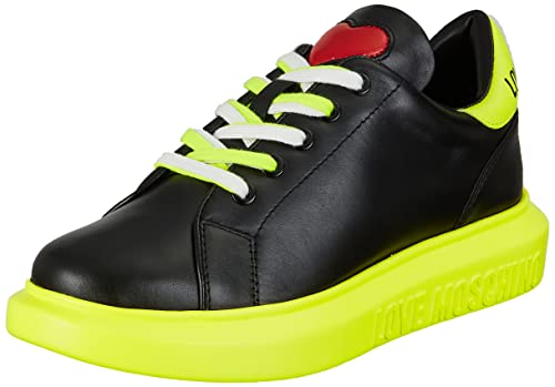 Love Moschino Damen Ja15044g1fia4 Sneaker, Mehrfarbig, 38 EU von Love Moschino