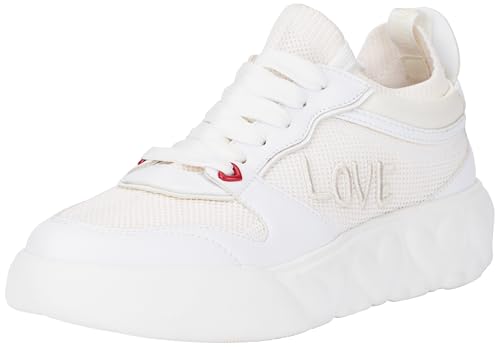 Love Moschino Turnschuhe Damen Weiß 37 EU Love Moschino Turnschuhe Damen Weiß 37 EU von Love Moschino