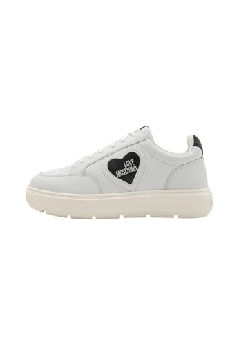 Love Moschino Damen Ja15154g1mia110a Sneaker, Weiß, 39 EU Love Moschino Damen Ja15154g1mia110a Sneaker, Weiß, 39 EU von Love Moschino