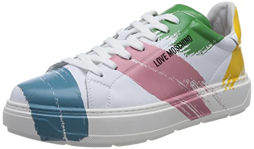 Love Moschino Damen Ja15294g1gib299937 W.Sneakers, Mehrfarbig, 37 EU von Love Moschino