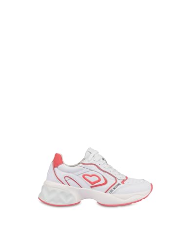 Love Moschino Damen Ja15296g1mia110d Sneaker, Weiß, 40 EU Love Moschino Damen Ja15296g1mia110d Sneaker, Weiß, 40 EU von Love Moschino