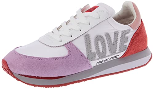 Love Moschino Damen Ja15322g0gin810a Sneaker, Mehrfarbig, 41 EU von Love Moschino