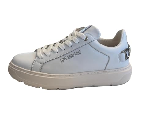 Love Moschino Damen Ja15394G0LIA0100 Sneaker, Weiß, 43 EU Love Moschino Damen Ja15394G0LIA0100 Sneaker, Weiß, 43 EU von Love Moschino